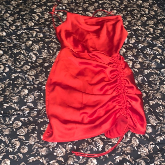 Zara Dresses Zara Red Mini Slip Dress Poshmark